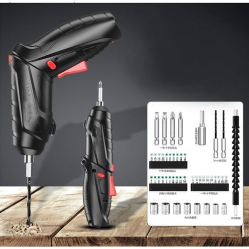 3.6V Electric Screwdriver, Mini Drill, Multi-Function Set, Rechargeable Cordless Drill
