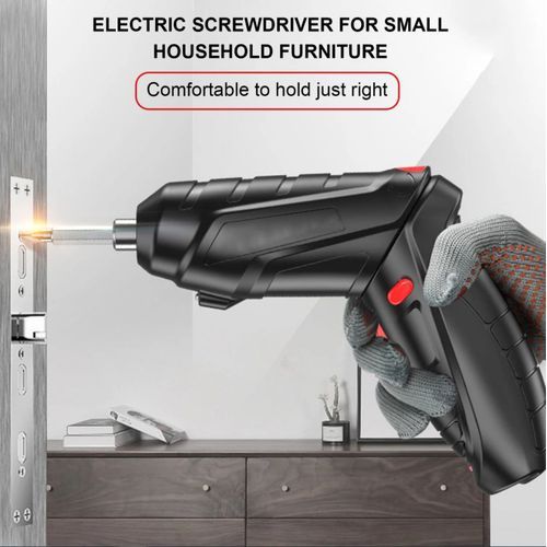 3.6V Electric Screwdriver, Mini Drill, Multi-Function Set, Rechargeable Cordless Drill