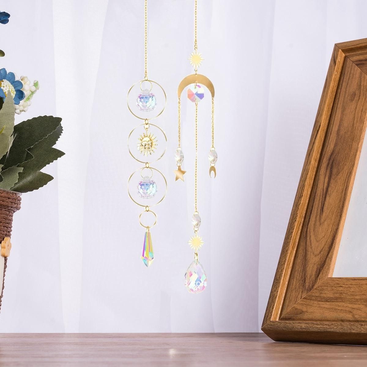 6 Pack Suncatcher Crystal Sun Catcher Crystal Pendant