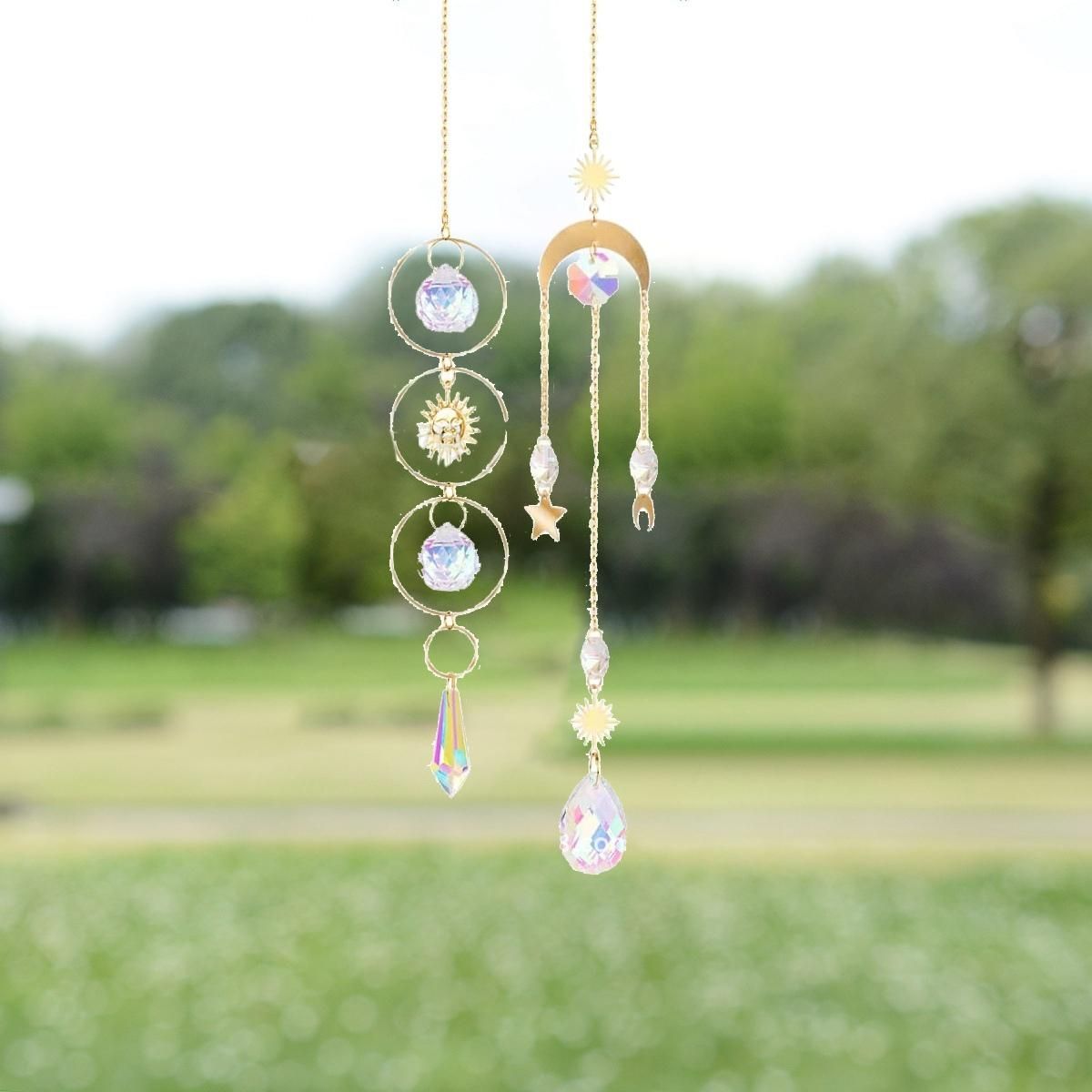 6 Pack Suncatcher Crystal Sun Catcher Crystal Pendant