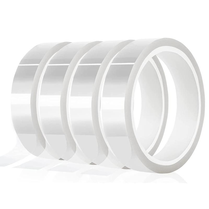 4 20mm X33M108Ft Clear Heat Tape for Htv Electrical Tape Transparent High Temperature Sublimation Heat Resistant