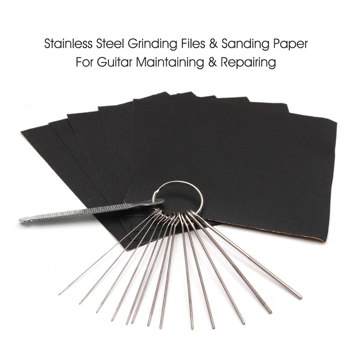 Guitar File Kit Luthier Set 13Pcs Different Size Needle