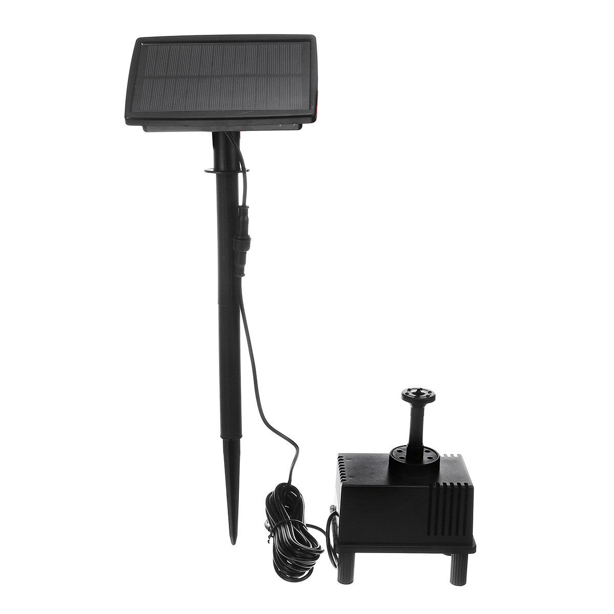 180L/H Flow Auto Solar Powered Fountain Submersible Water Pump Pond Garden Home
