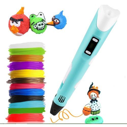 DIY 3D Printing Pen With 3 Color ABS / PLA Filament