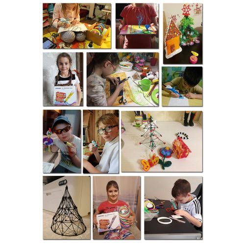 DIY 3D Printing Pen With 3 Color ABS / PLA Filament