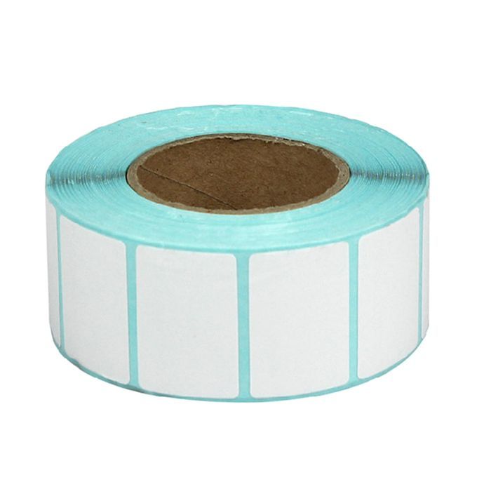 1000Pieces 30x20mm Blank White Thermal Adhesive Sticky Adress Printer