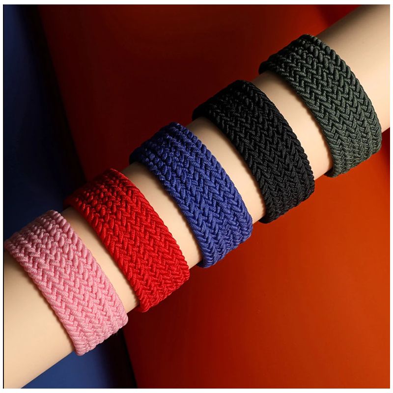 Nylon loop strap for Samsung Galaxy Watch 6 4 44mm 40mm 6 Classic 43mm 47mm braided bracelet Galaxy 5/5 Pro 45mm Corya strap