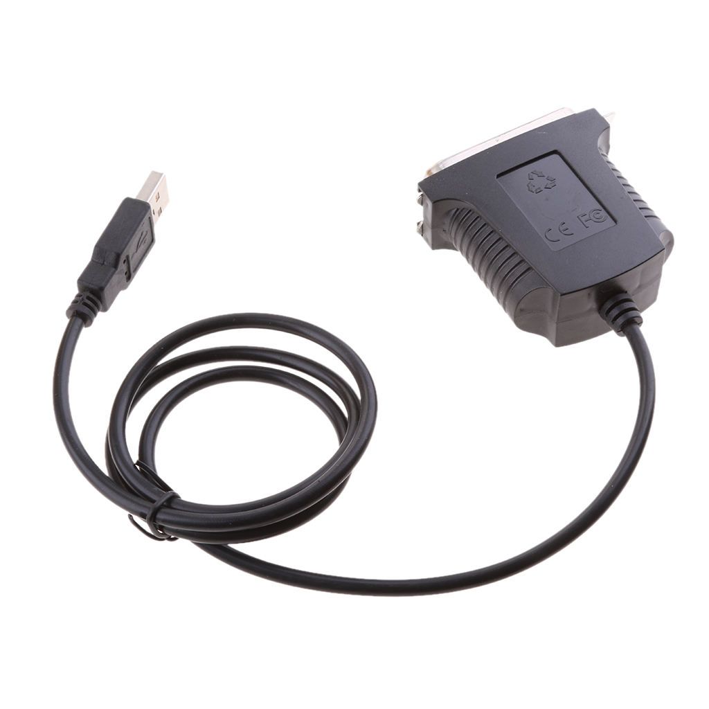 USB To Parallel 36 Pin Printer Adapter Cable   No Setup Needed
