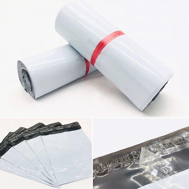 100 Pieces A4 Size (8 Inches X  11 Inches)  Self- Adhesive Poly Mailer/Courier Bags
