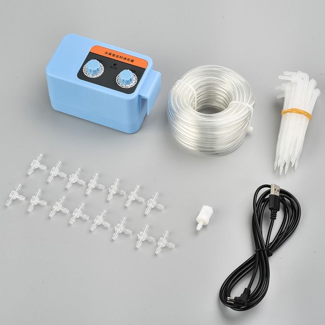 Garden Water Timers LED Mini Irrigation Set Watering