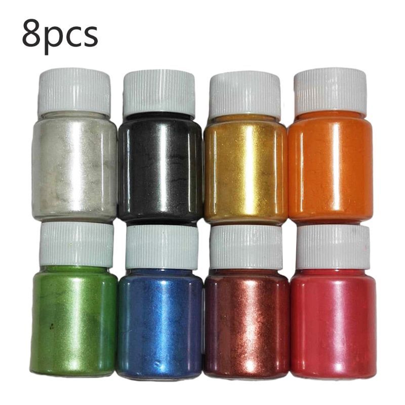 20 Colors Mica Epoxy Resin Dye Pearl Pigment Natural