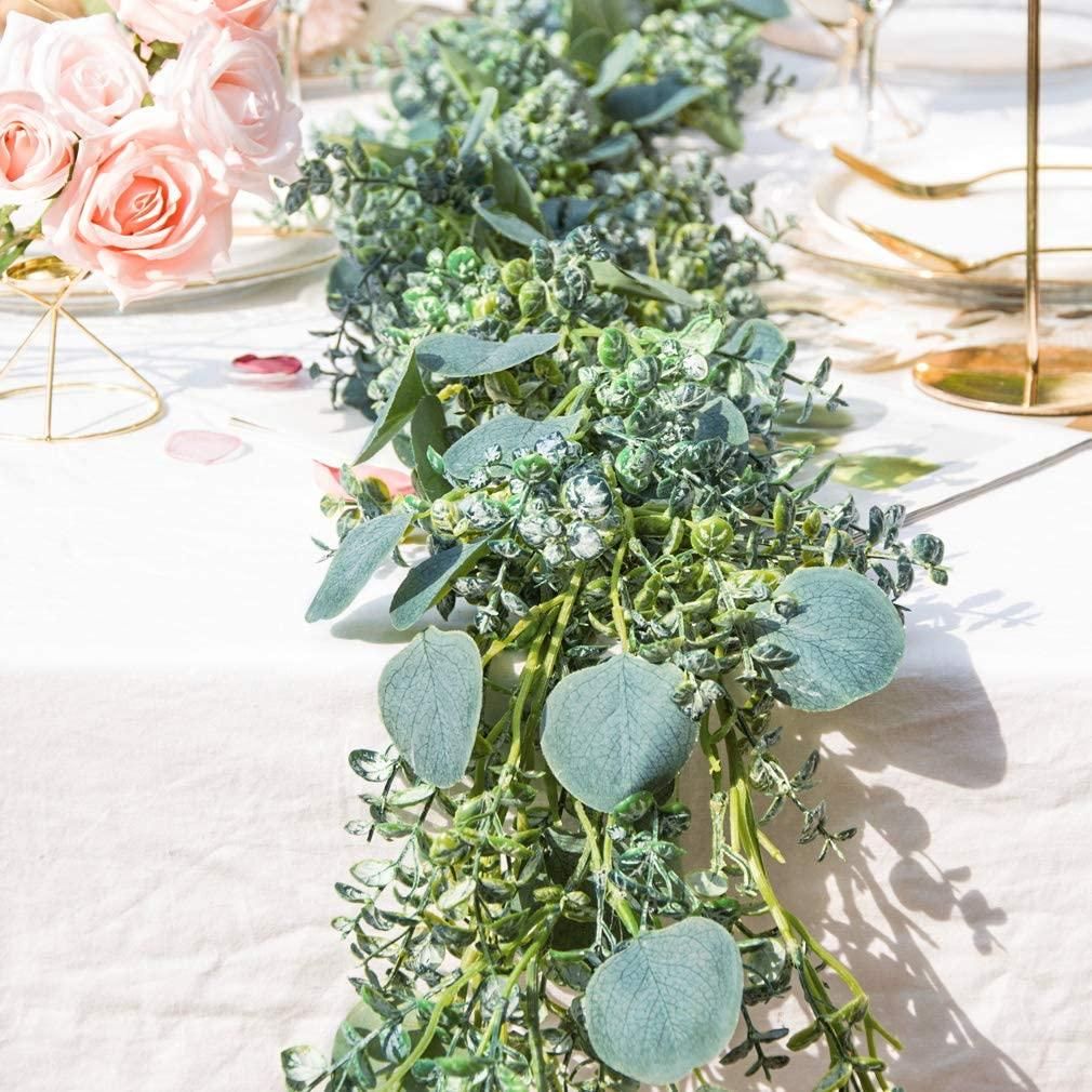 1 Pcs Artificial for Wedding Table Runner Mantel Home