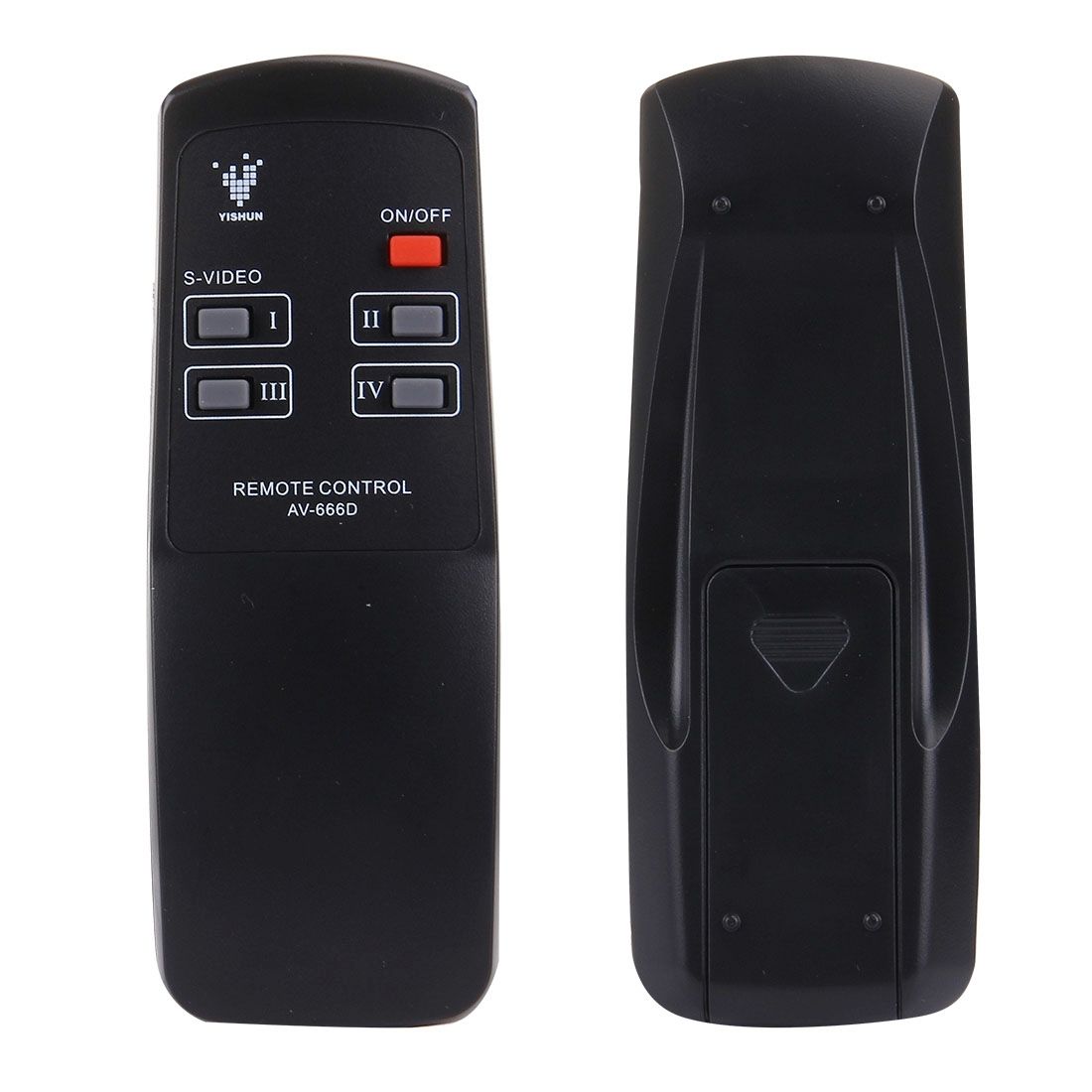 AV-666D Multi Box RCA AV Audio-Video Signal Switcher + 3 RCA Cable With Remote Control, 4 Group Input And 1 Group Output System(Black)