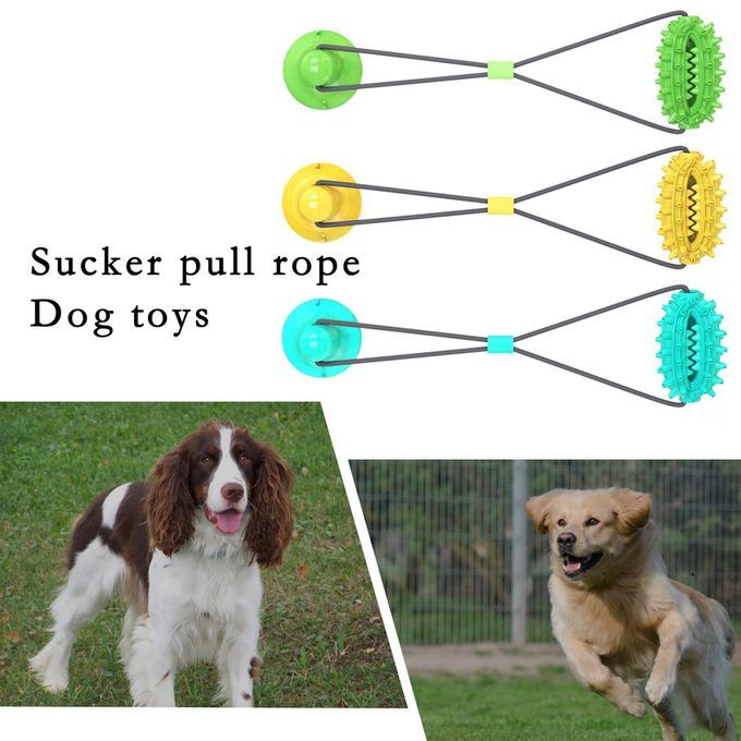 Su Ker Drawstring Dog Toy Pri Kly Pear Dog Su Ker Toy Polka Dot Texture Toy-lake Blue-Su Ker  A Tus