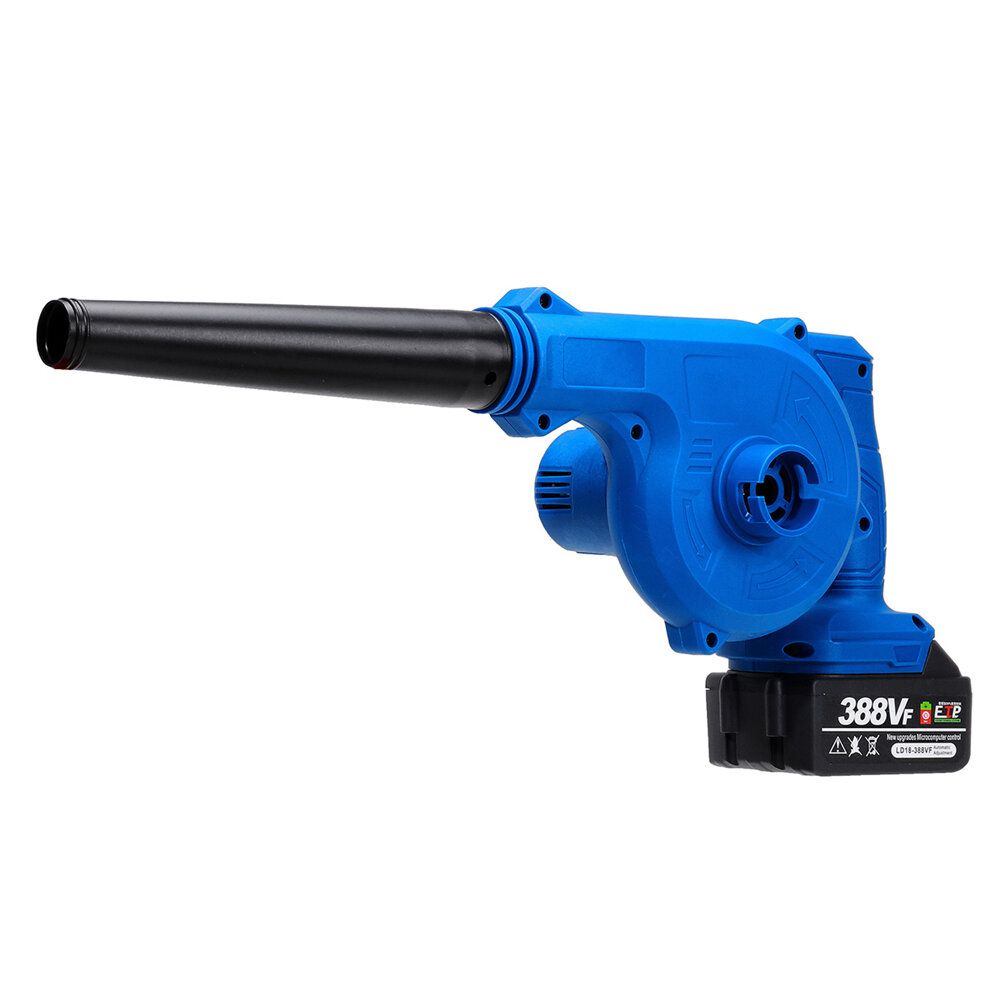 1600W 20000rpm 2-in-1 Electric Cordless Air Blower Blowing