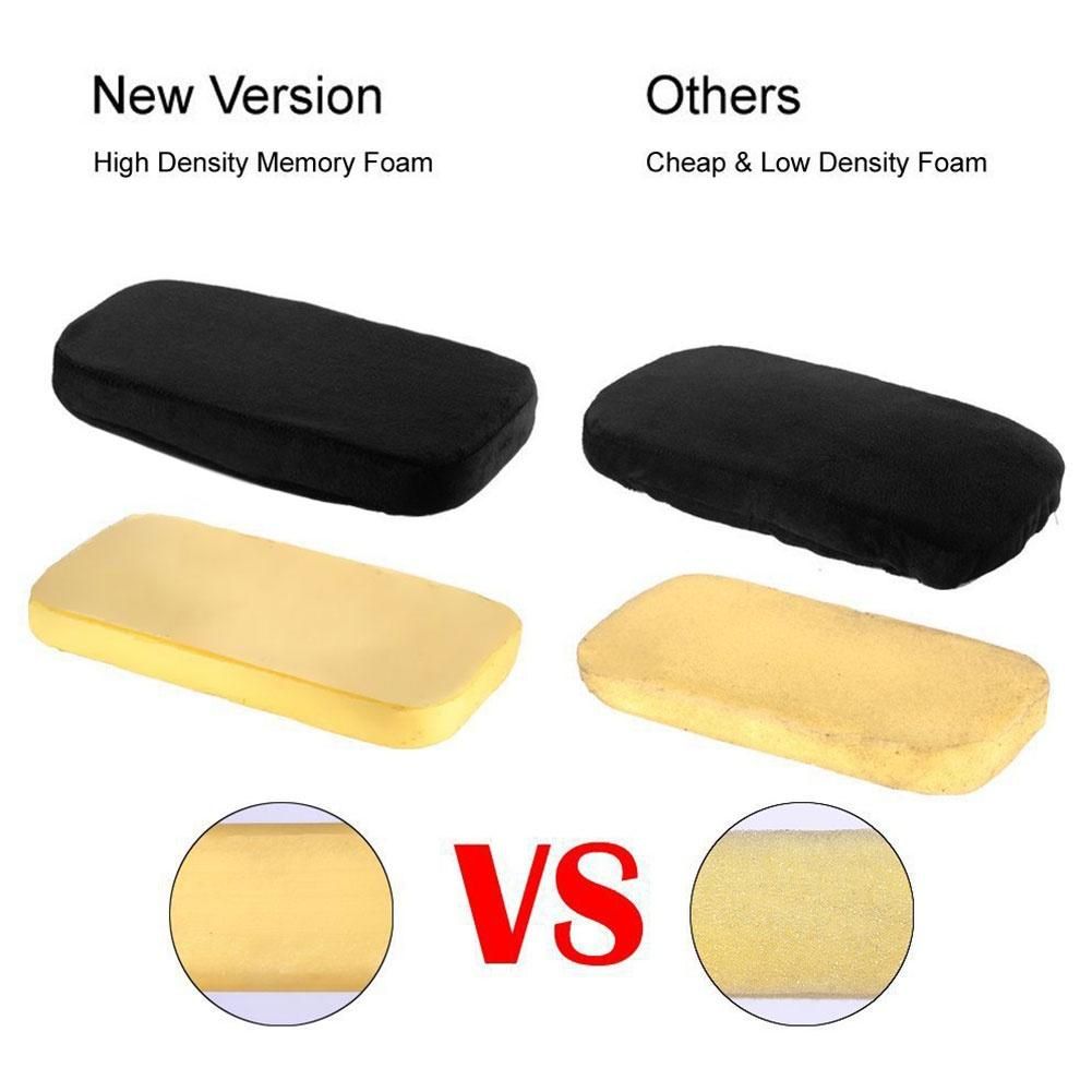 Chair Armrest Pad Support Ergonomic Forearms Memory Foam Elbow Pillows Covers
