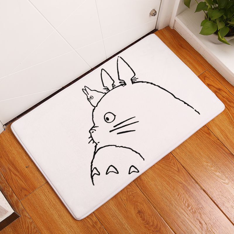 Welcome Floor Mats Lovely Cartoon Printed Bathroom