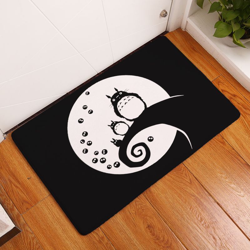 Welcome Floor Mats Lovely Cartoon Printed Bathroom