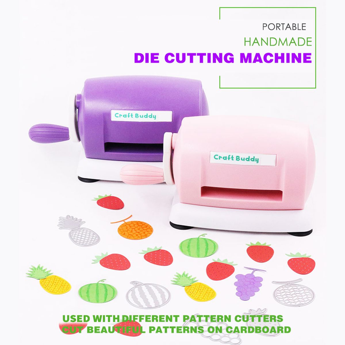 Portable Manual Die Cutting & Embossing Machine DIY