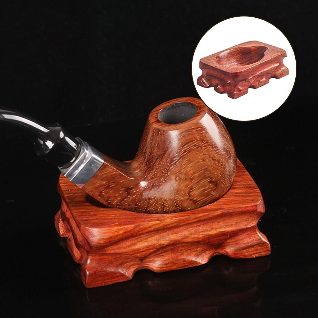 Handmade  Pipe Rack Smoking Holder Pipe Stand Office