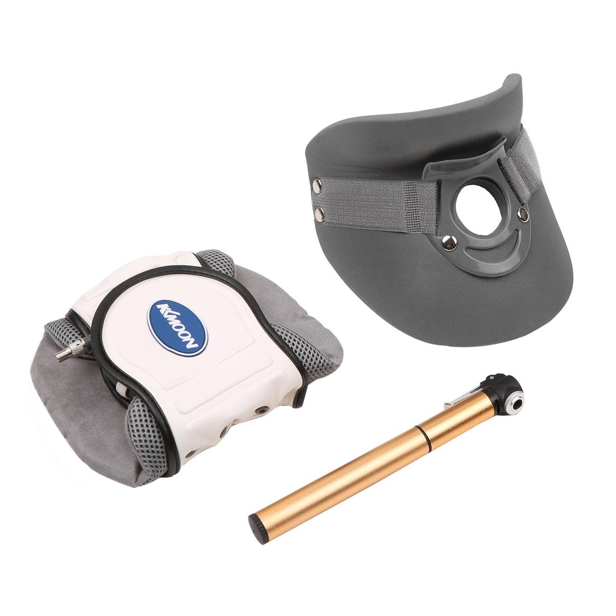 KKmoon Inflatable Medical Neck Cervical Traction Device Relief Neck and Upper Back Pain Portable Home Use Cervical Vertebra Tractor