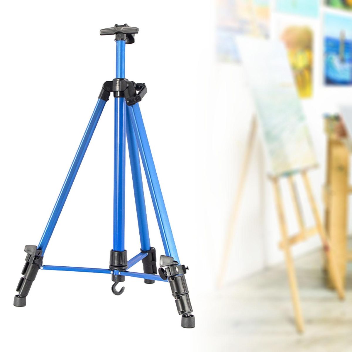 Adjustable Height Painting Easel Drawing Board With Blue