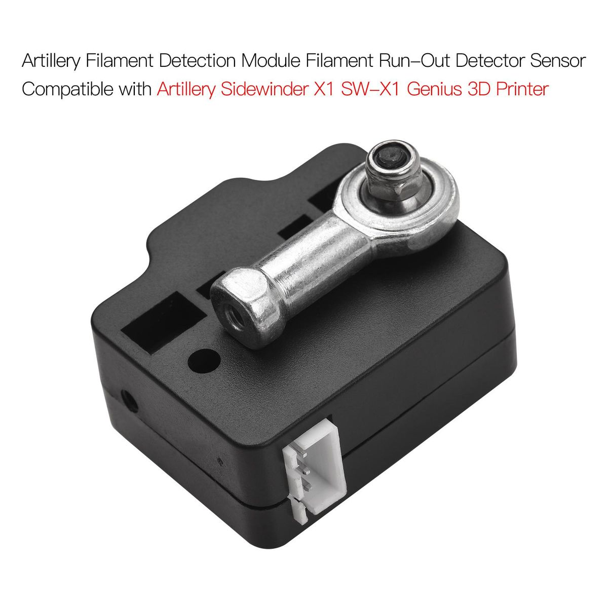 Artillery Filament Detection Module Filament Run-Out Detector Sensor Compatible with Artillery Sidewinder X1 SW-X1 Genius 3D Printer