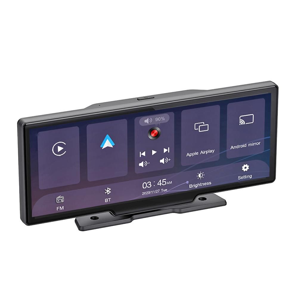Multi-language Car Video Recorder Car Camera Auto Camcorder 10.26in Car Rearview Camera Mobilephone APP Control Car Multi-media Player BT FM AUX Car Console