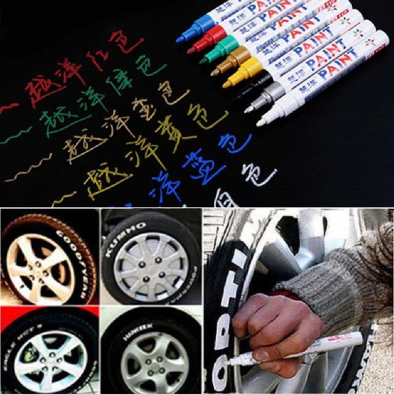 Motorcycle Auto Car Wheel Tyre Tire Pen Marker Paint
