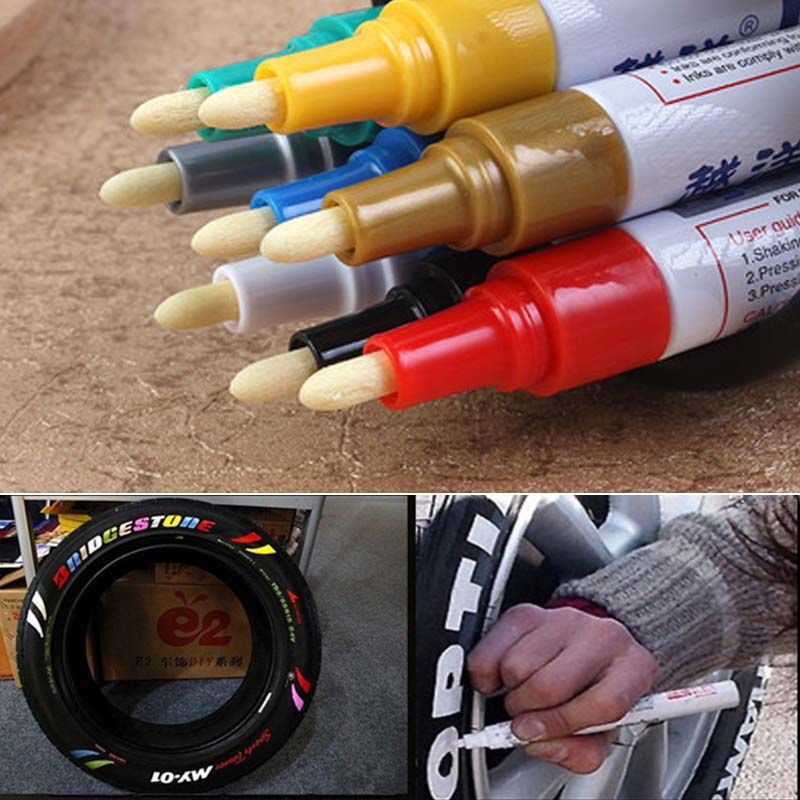 Motorcycle Auto Car Wheel Tyre Tire Pen Marker Paint