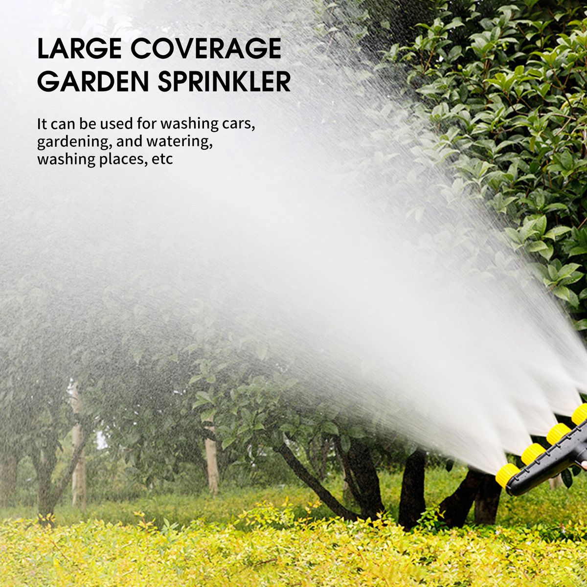 Garden Sprinkler Adjustable Multi-head Sprinkler Head