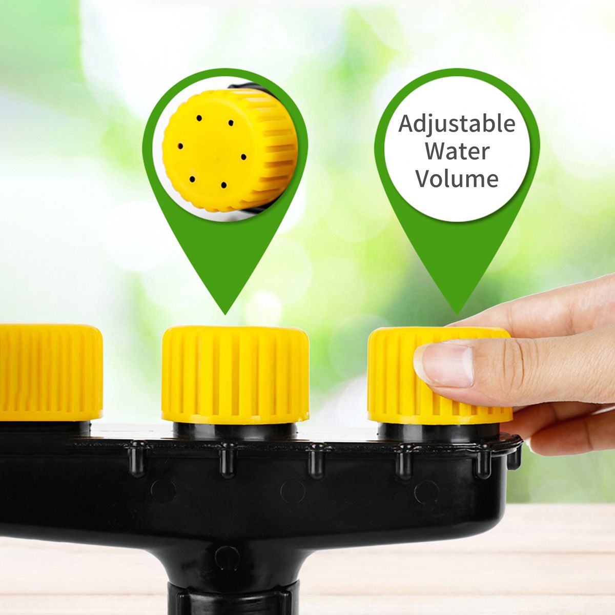 Garden Sprinkler Adjustable Multi-head Sprinkler Head