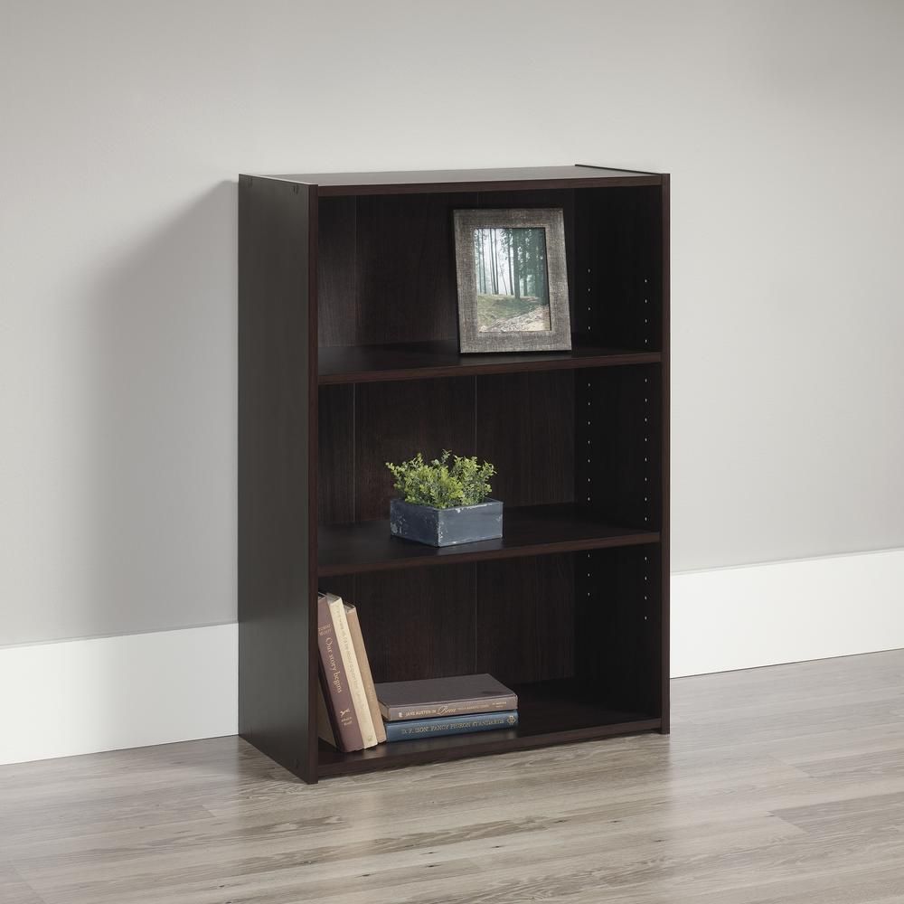 BLACK BROWN MULTI FUNCTION DECOR SHELF/BOOKSHELF