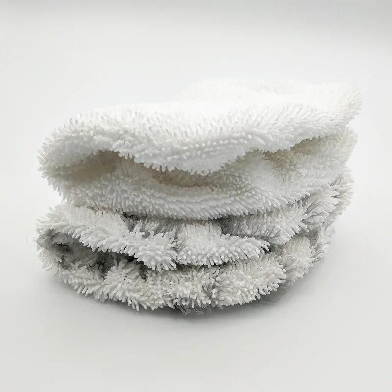 4pcs/lot, Parts Steam Mop Pad for Bissell Symphony 1252 1132 Series Hard Floor Vacuum Cleaing Cloth Cleaning Pads Replacements