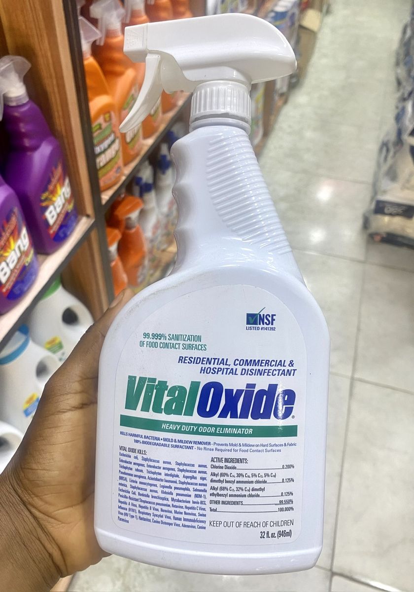 VitalOxide Heavy Duty Odor Eliminator X6