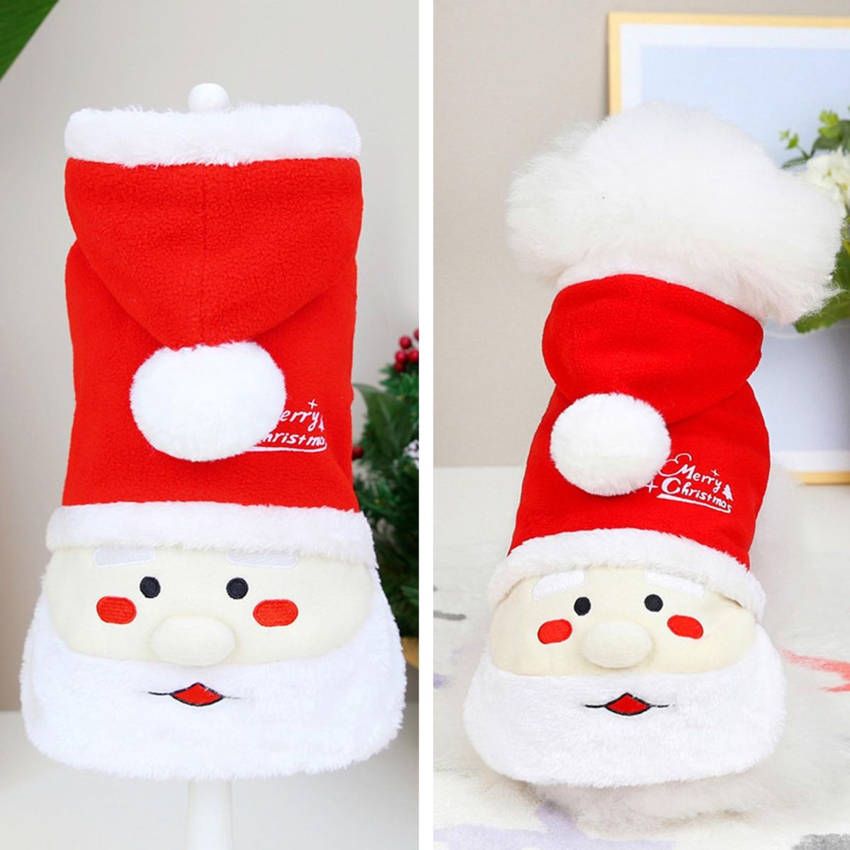 Pet Vest Pet Four Leggings Jumpsuit Red