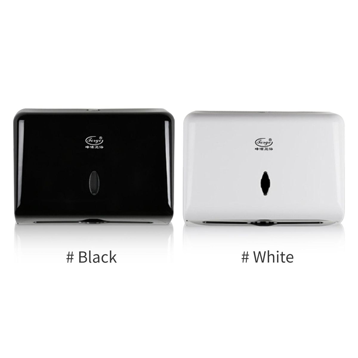 Paper Towel Dispenser No Drilling Wall Mounted Paper Towel Holder Dispenser Bathroom Toilet Tissue Dispenser Kitchen Paper Towel Dispenser with Nail-free Screw Sticker