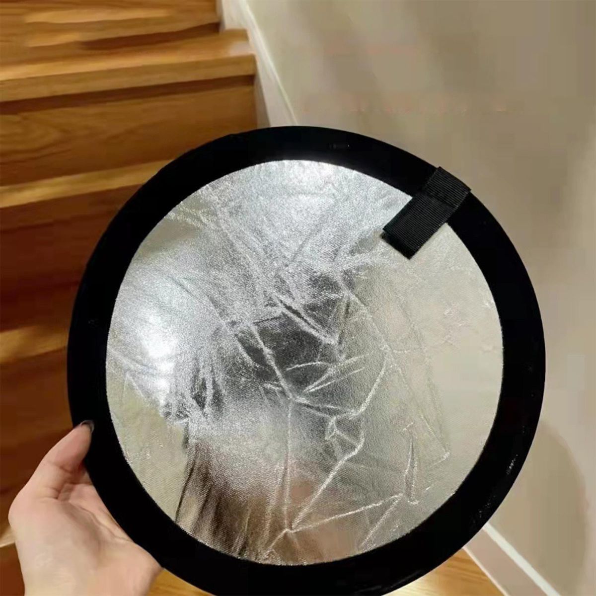 30cm Photo Reflector Light Diffuser 2 In 1 White And Silver Round
