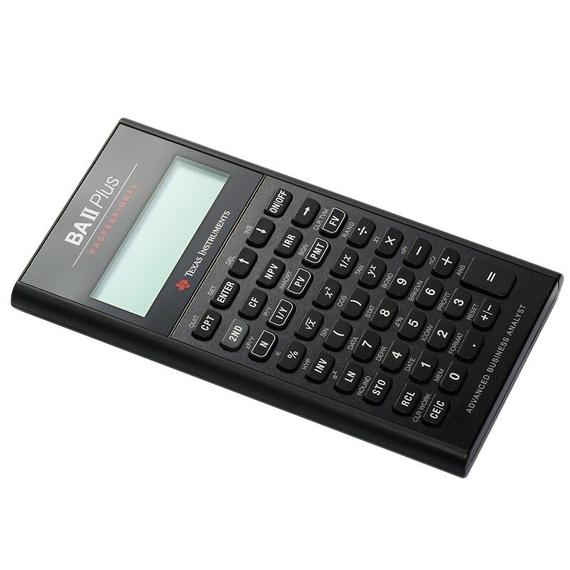 Ti BAII Plus Professional CFA 10 Digits Led Calculatrice Calculadora Financial Calculations Students Financial Calculator