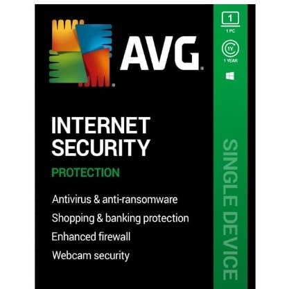 Internet Security - 1 Device - 1 Year.