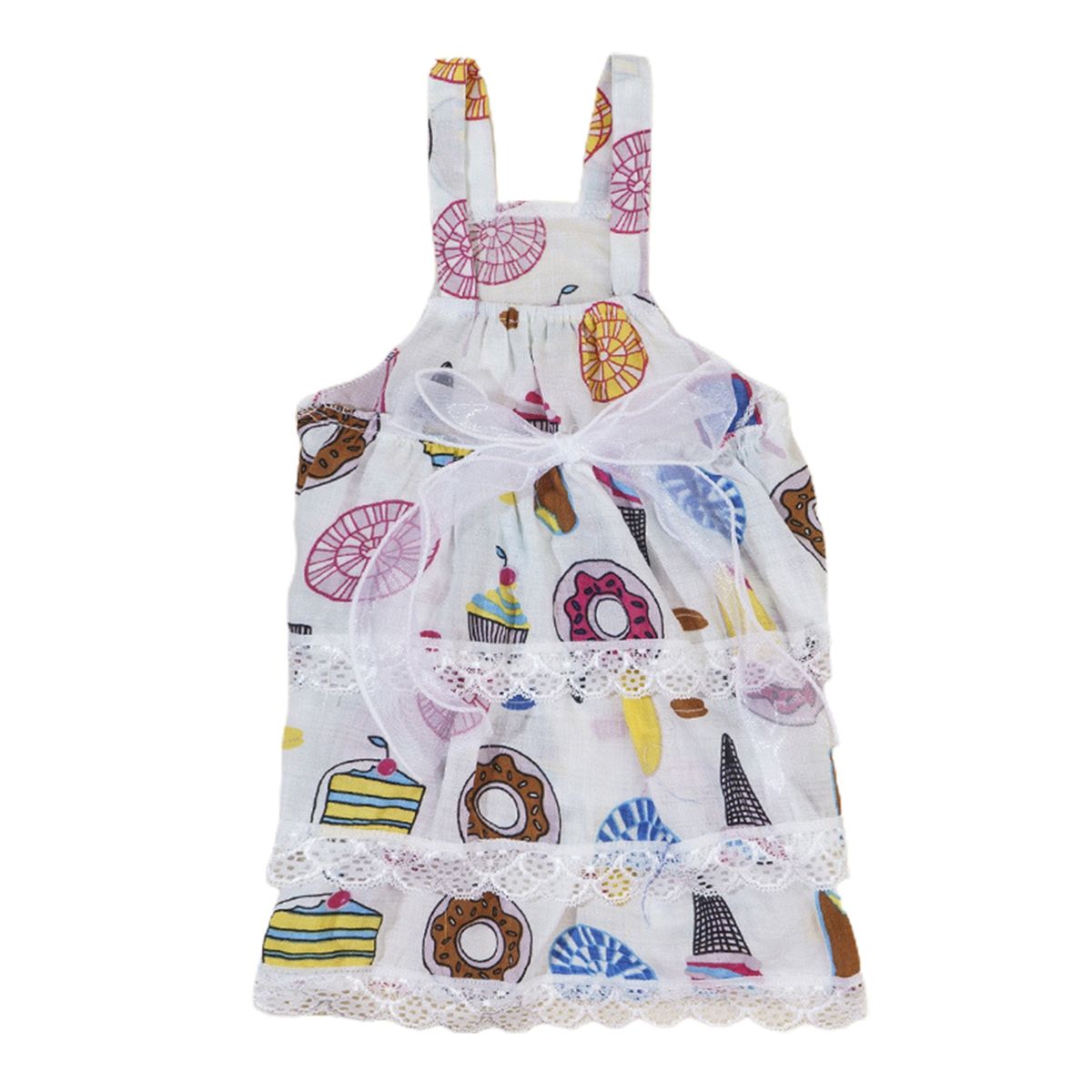 Pet Skirt Puppy Dog Skirt Pet Shirt White