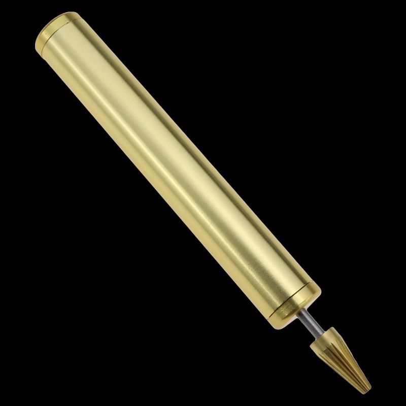 Leather Craft Edge Oil Pen Leather Dye Pen Stainless Steel Brush BrHead Applicator Paint Roller Tools For Leathercraft DIY