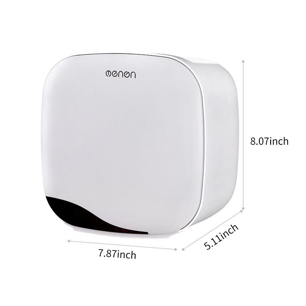 Menen Paper Towel Dispenser Wall Mounted Paper Towel Holder Dispenser Bathroom Toilet Tissue Dispenser Home Kitchen Paper Towel Dispenser
