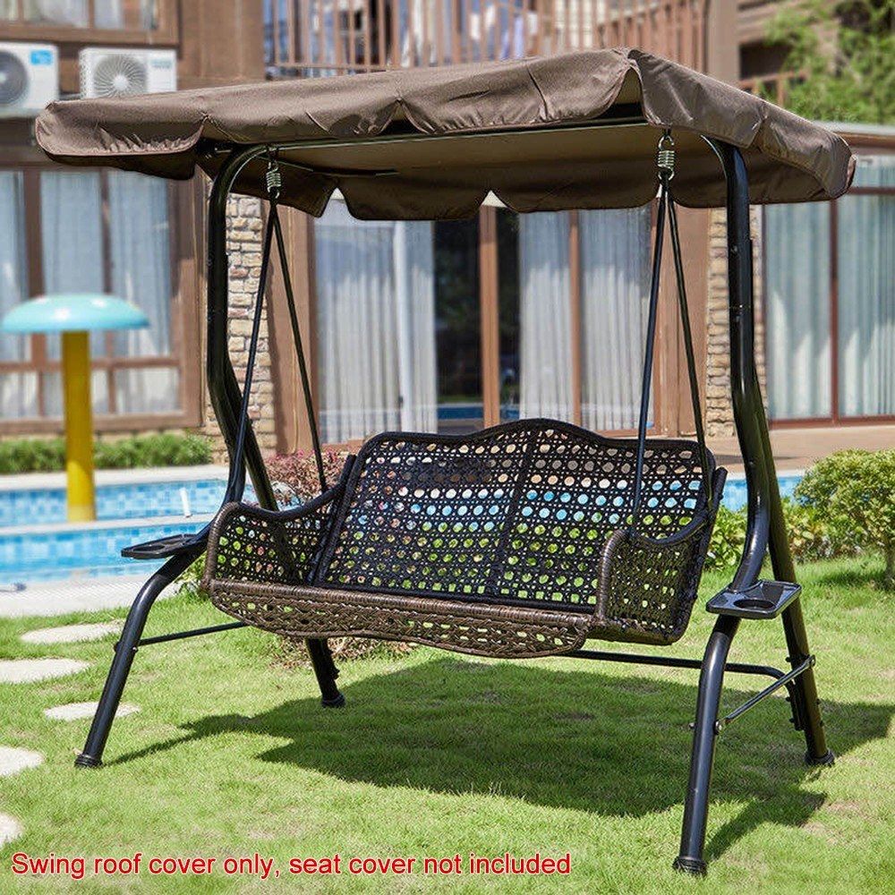 Outdoor Top Swing Canopy Waterproof Cover Garden Sun Shade