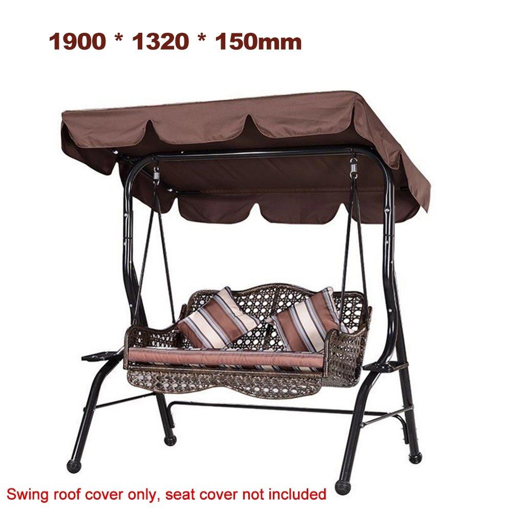 Outdoor Top Swing Canopy Waterproof Cover Garden Sun Shade