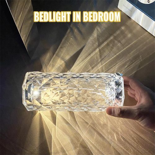 Diamond Rose Table Light 16 Color Charging Acrylic Light LED Crystal Touch Light