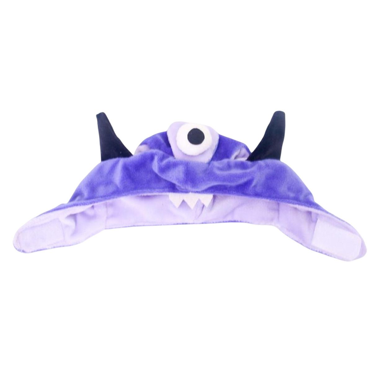 Pet Hat Novelty Cartoon One-Eyed Beast Pet Hat Headwear Purple