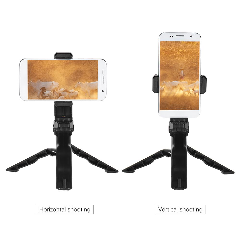 Andoer Universal Mini Phone Tripod Stand Handheld Grip