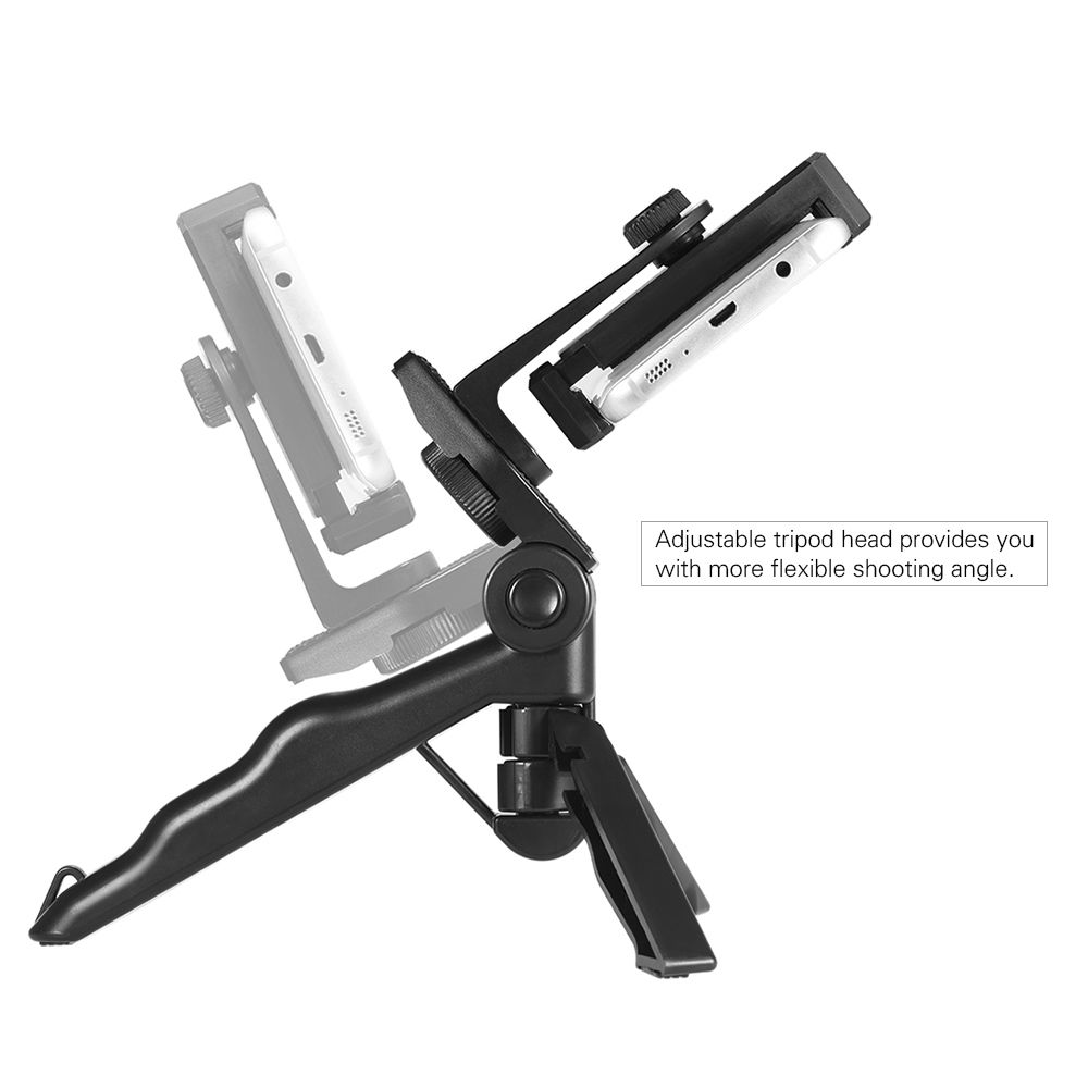 Andoer Universal Mini Phone Tripod Stand Handheld Grip