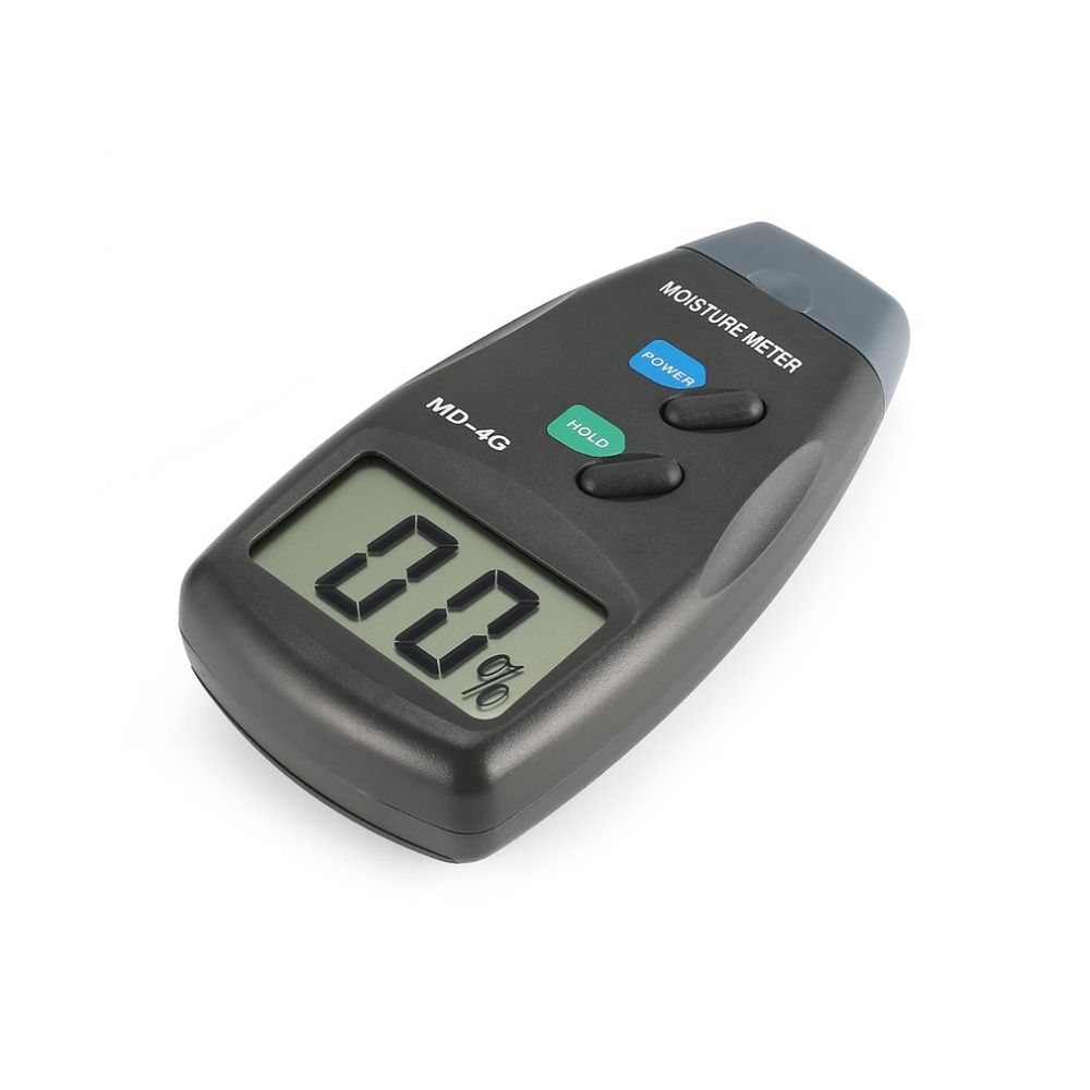 NewMD-4G 4 Pins Wood Moisture Meter Digital LCD Soil Grain